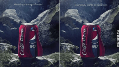 Funny Pepsi Halloween Ad, Coca Cola Responds