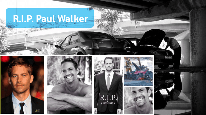 Fast and Furious Star 'Paul Walker' Dies in Car Accident