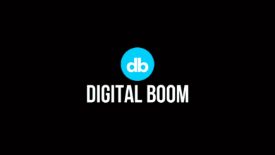 digital boom logo, digital boom home, adigitalboom, the digital boom