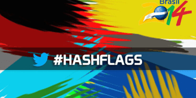 Support your team during World Cup 2014 with Twitter hashflags