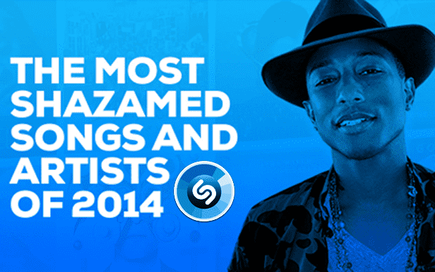 shazam 2014, shazam reports, shazam top charts