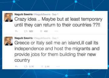 Naguib Sawiris, Syrian Refugees, Refugees