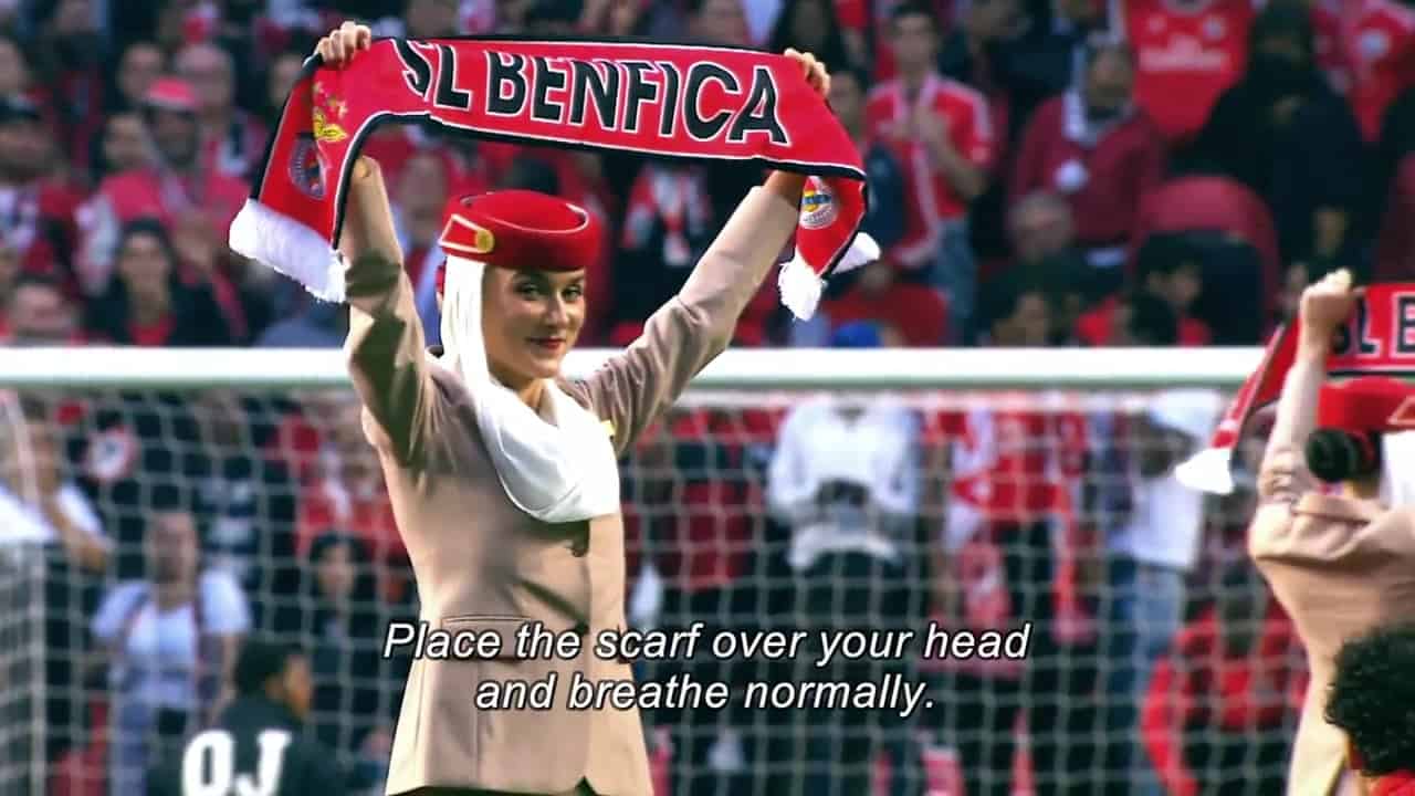 Benfica, emirates airline, football sponsorship, UAE, Portugal, social media, digital boom