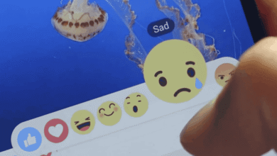 dislike button, Facebook reactions, reactions emojis, digital boom