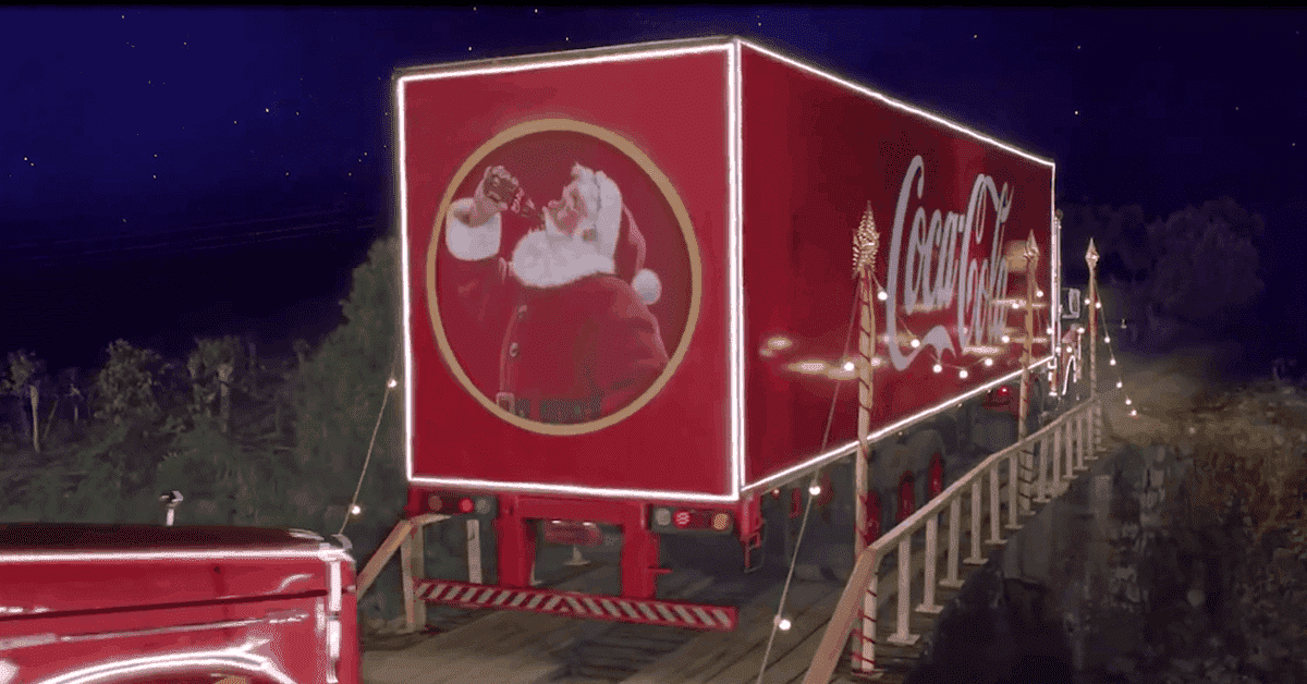 coca cola caravan , coca cola, JWT, advertising, brazil, campaign, santa