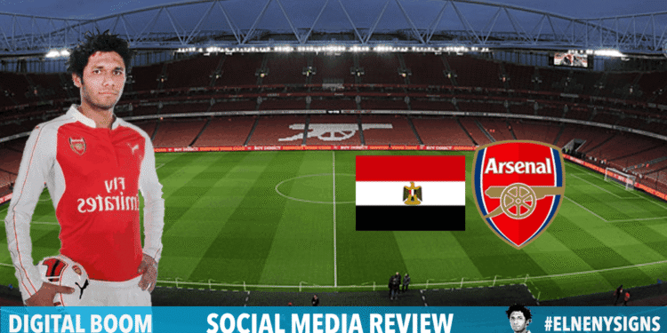will arsenal hire egyptian digital agency, elneny, arsenal egypt, social media review arsenal, elneny social media review