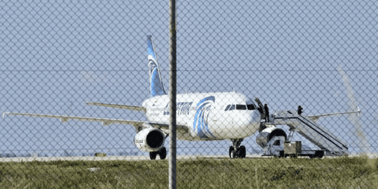 EgyptAir flight MS181 Hijacked