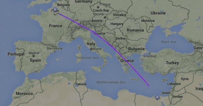 Egyptair missing plane from Paris to Cairo