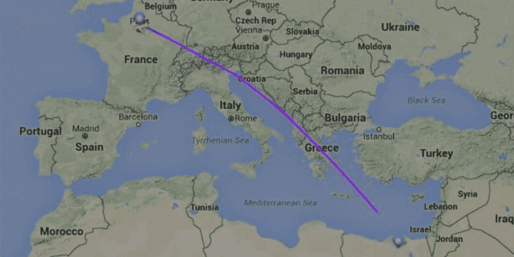 Egyptair missing plane from Paris to Cairo