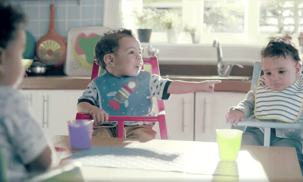 Juhayna's Talking Babies Ads Win Laughs, el dando