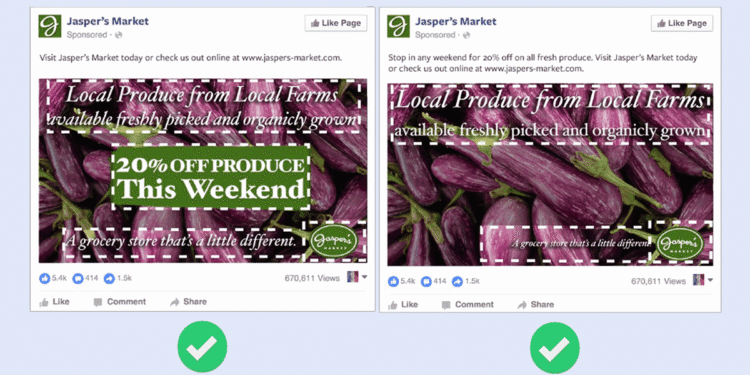 Facebook lifts 20% text overlay image restrictions globally