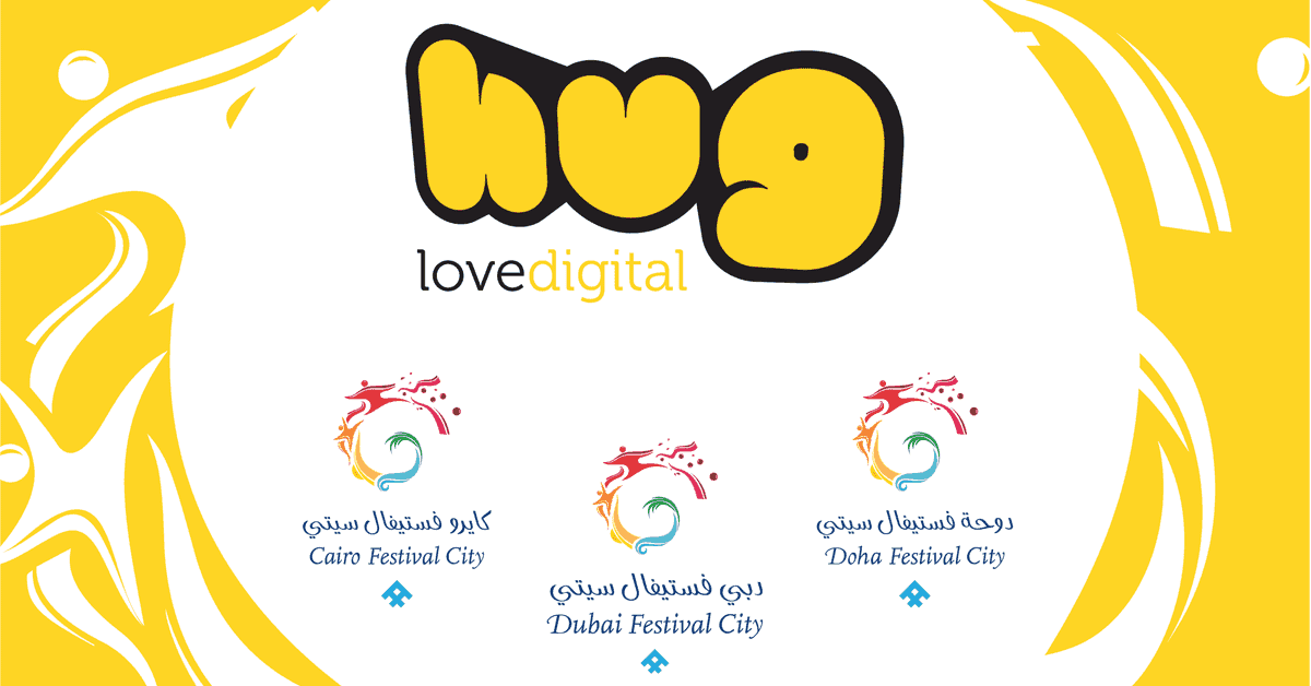 hug digital Wins Festival City Malls Regionally, Dubai, Cairo, Doha