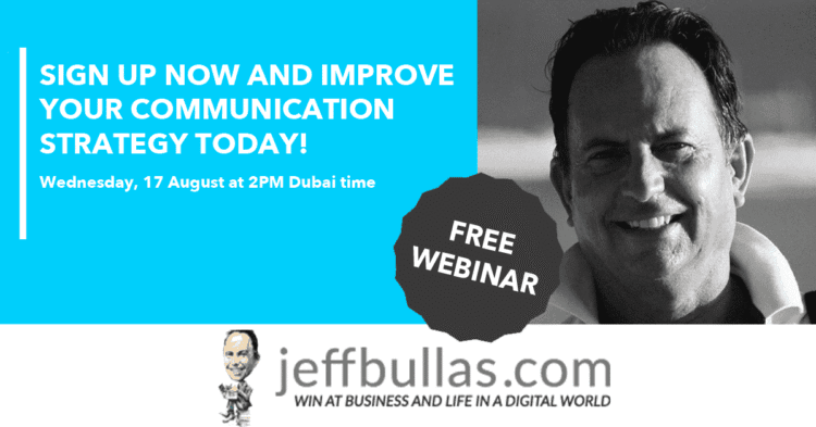 Webinar with Jeff Bullas: 11 Lessons That PR Professionals Need to Learn in a Digital World