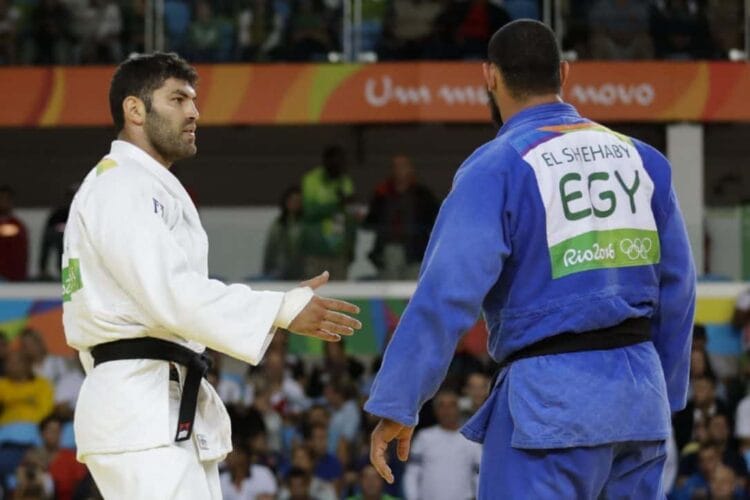 judo, egypt, israel, shake hands