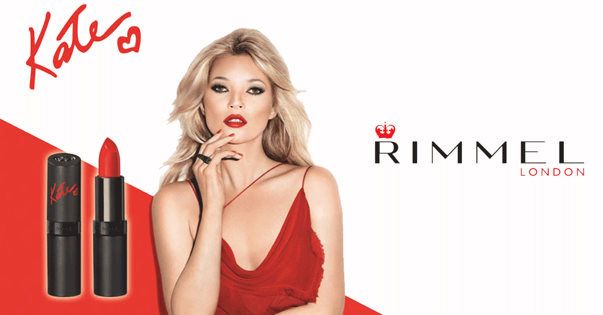 rimmel london, kate moss, meltwater