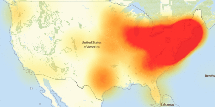 internet outage