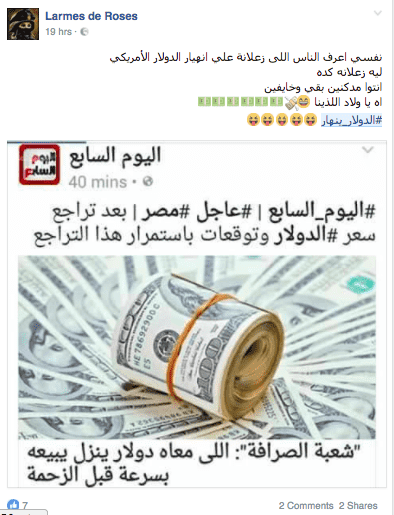 dollar crisis, egypt, cairo, memes, float, devastation, 2016, egyptian pound