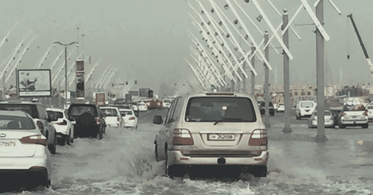 Qatar hit by heavy rain with widespread flooding [in pictures]