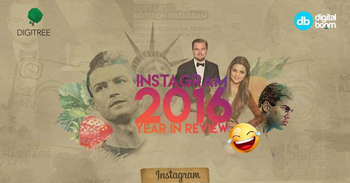 instagram, year in review 2016, global trends, instagram stats, instagram statistics, charts