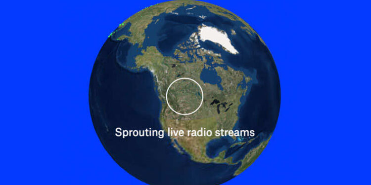 Radio Garden Live Map of The Globe's Radio Stations, Radio.garden, Live map of the globe's radio channels, Radio Garden Live Map of The Globe's Radio Stations