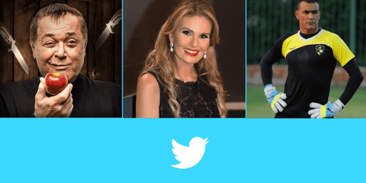 Egyptian celebrities who joined Twitter in 2016