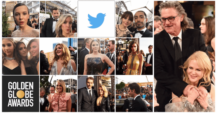 How the 2017 #GoldenGlobes lit up Twitter, digital boom, golden globes on twitter