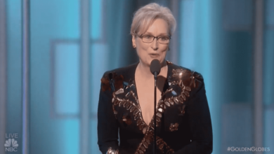 Meryl Streep, Meryl Streep fires up Golden Globes with anti-Trump message