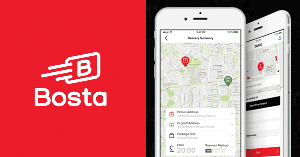 Bosta delivery app logo, egypt, Bosta logo, RiseUp Summit