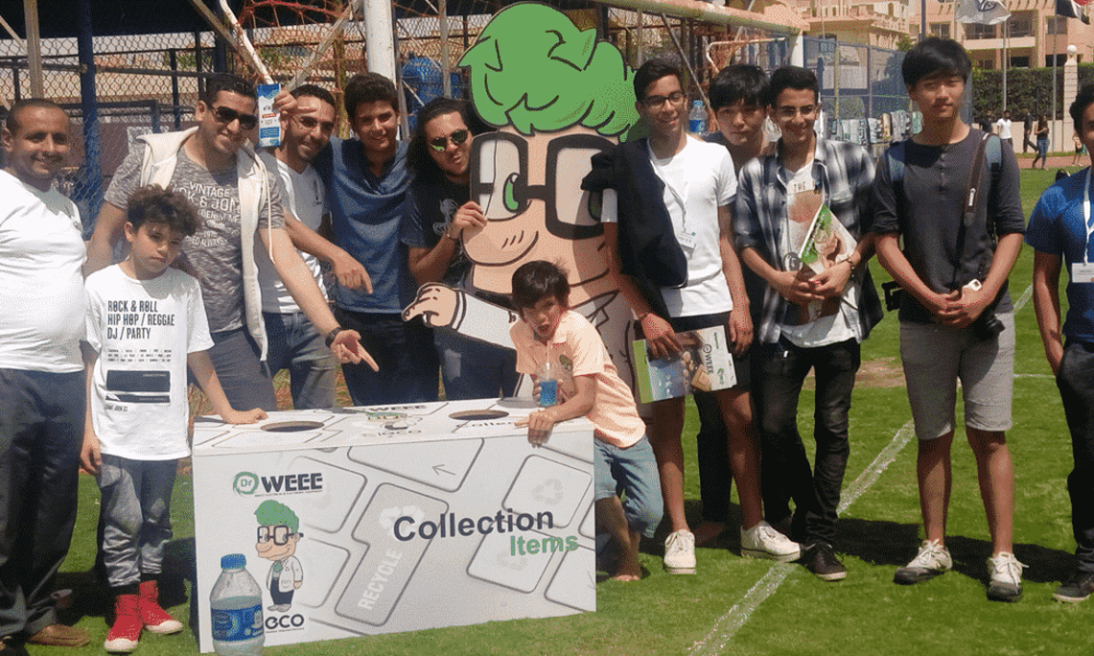 Dr Weee app, waste recycling, Egypt dr weee team