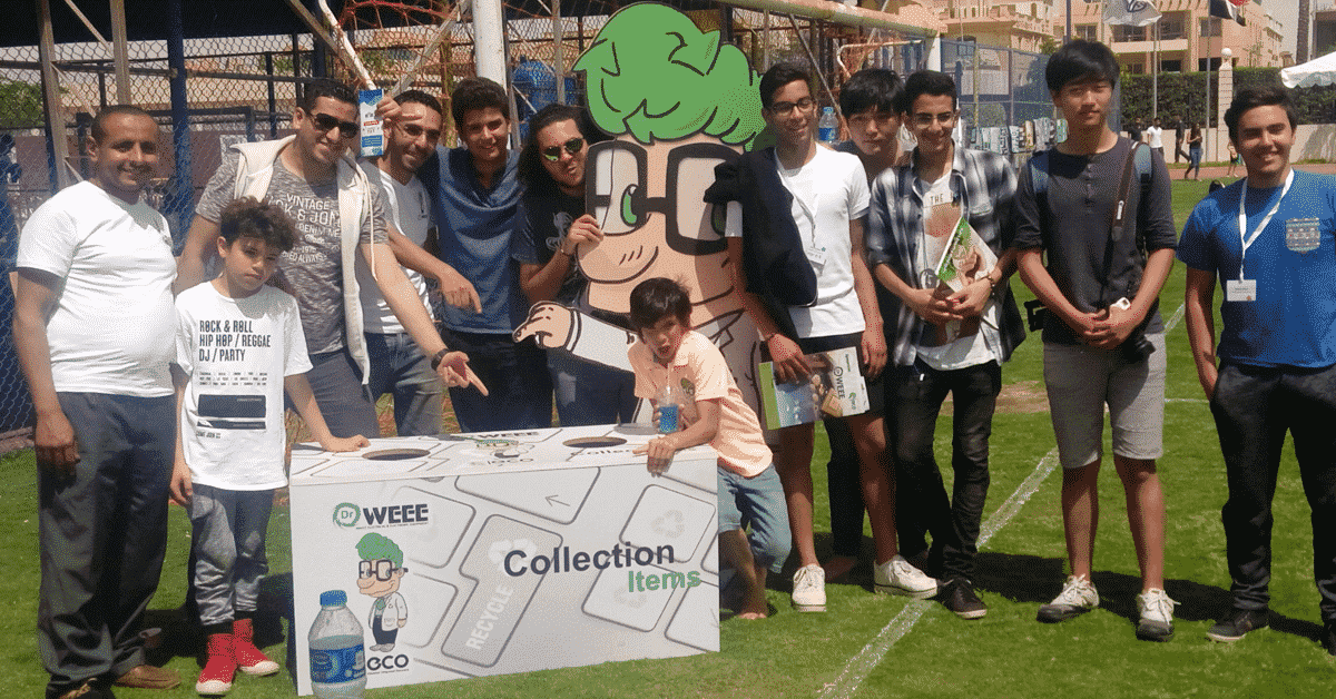 Dr Weee app, waste recycling, Egypt dr weee team