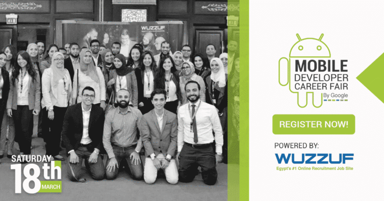 Wuzzuf, google, mobile developers career fair in Egypt