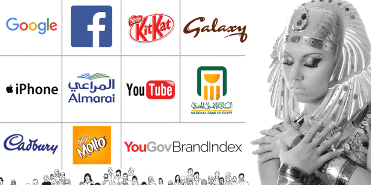 YouGov, best brands in Egypt 2017, vodafone egypt social media, Kitkat, iPhone, Google, Youtube, Facebook, National bank of Egypt, Almarai, Galaxy