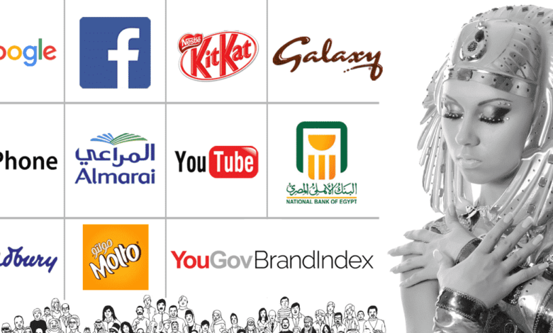 YouGov, best brands in Egypt 2017, vodafone egypt social media, Kitkat, iPhone, Google, Youtube, Facebook, National bank of Egypt, Almarai, Galaxy