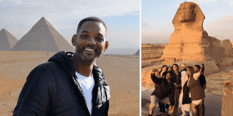 will smith in Egypt, will smith in Cairo, Will Smith in Giza, Will Smith visits Egypt