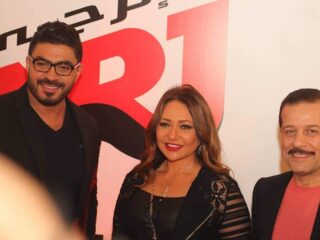 NRJ Egypt opening, Laila Elwy, Khaled Selim and Sherif Mounir, NRJ Egypt