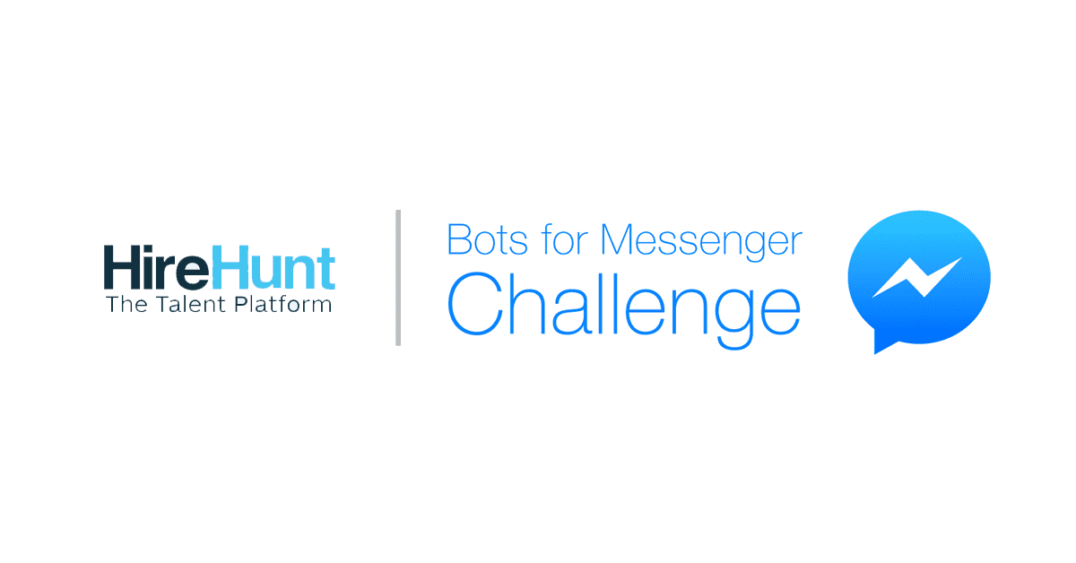hireHunt bot, chatbot, facebook mena, facebook messenger challenge mena