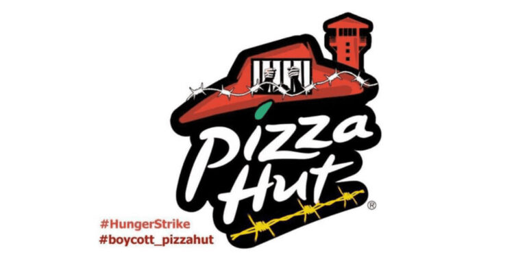 Pizza Hut under fire for mocking Palestinian hunger strike