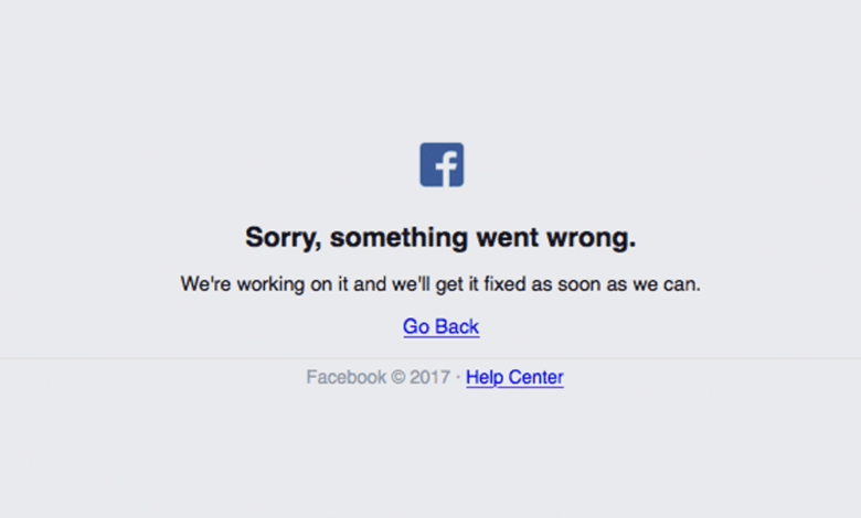 Facebook Down: for advertisers and messenger, Facebook down, facebookdown