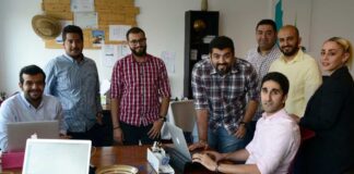 Kuwait's startup Ajar Online team