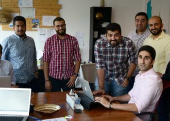 Kuwait's startup Ajar Online team