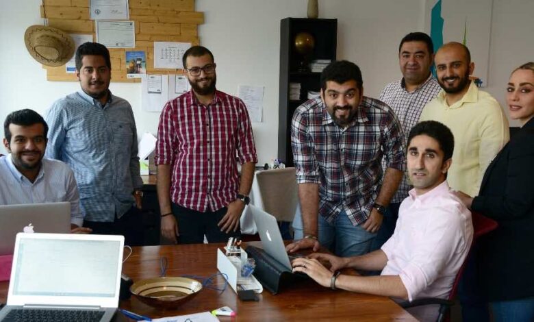 Kuwait's startup Ajar Online team