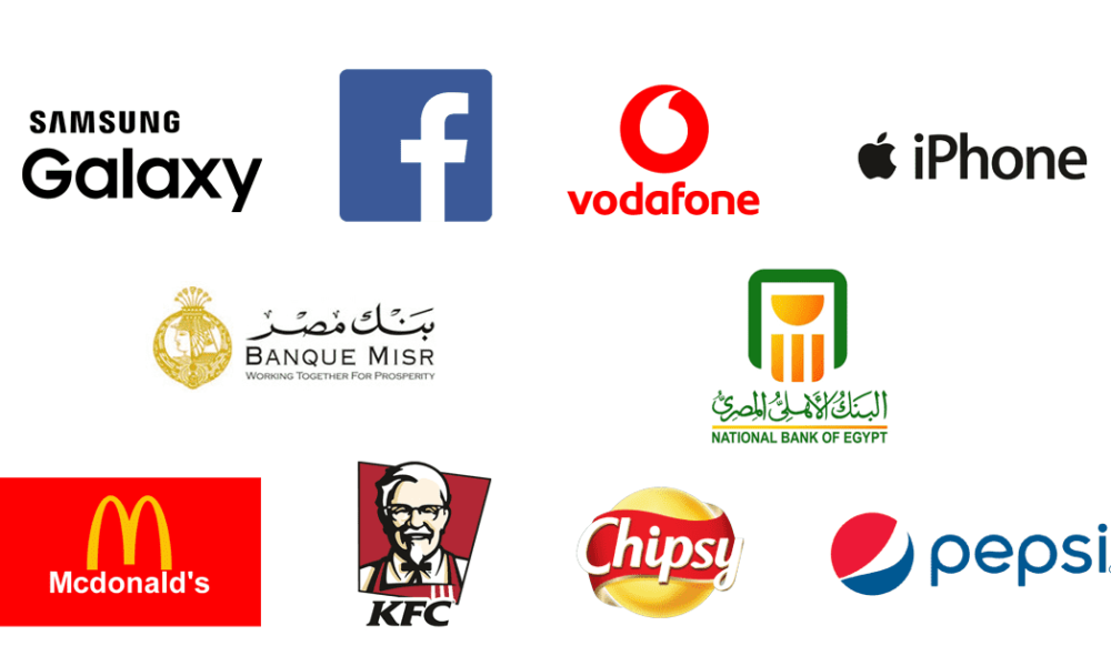 most positively talked about brands among Egypt millennials