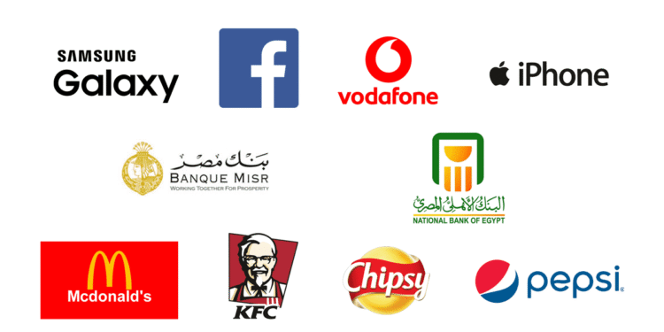 most positively talked about brands among Egypt millennials