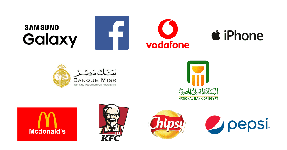 most positively talked about brands among Egypt millennials