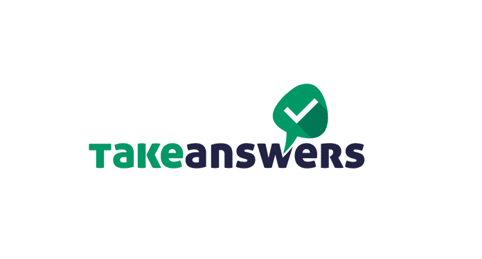 Take Answers: A Quora-like Consultancy Service Mobile App, take answers app logo, takeanswers app logo