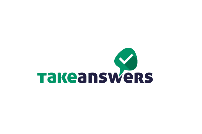 Take Answers: A Quora-like Consultancy Service Mobile App, take answers app logo, takeanswers app logo