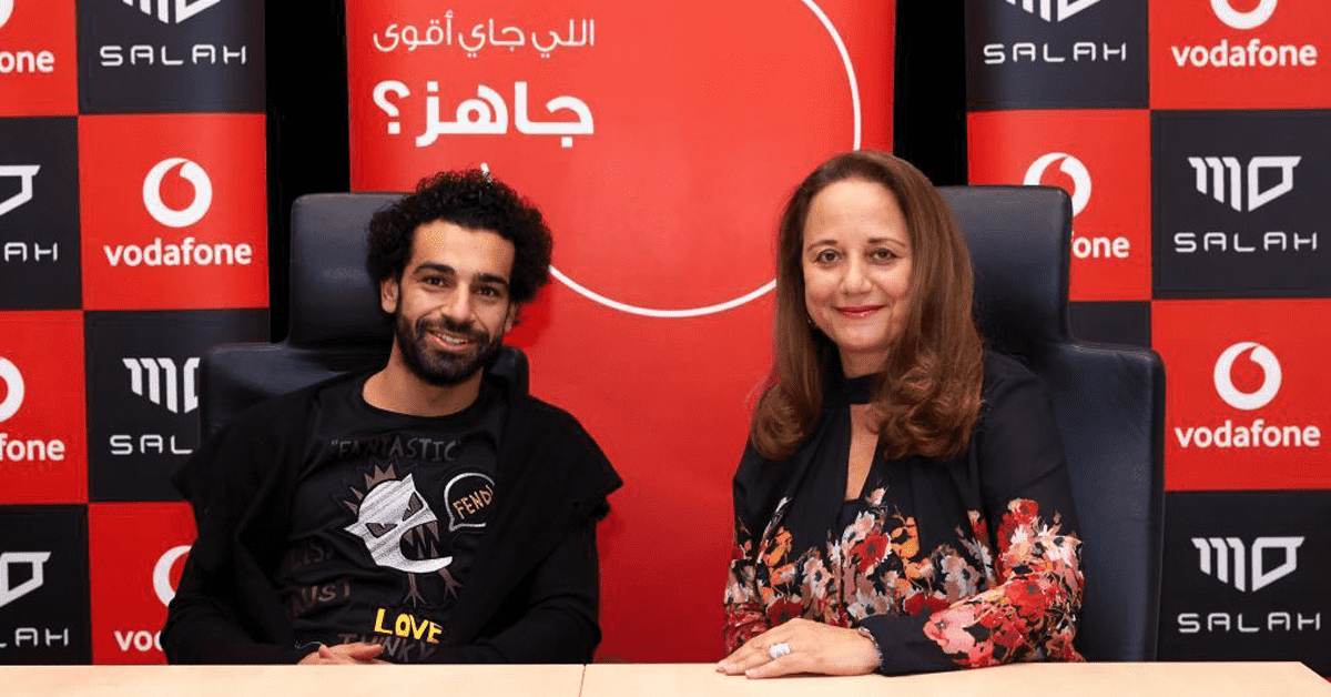 Vodafone Salah, Liverpool’s Mohamed Salah Named Vodafone Egypt’s Brand Ambassador