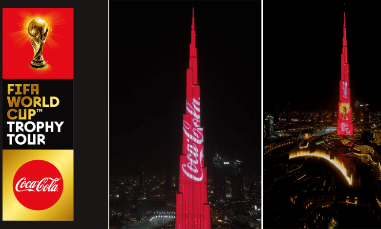 The FIFA World Cup Trophy Tour by Coca-Cola Touches Down in Dubai