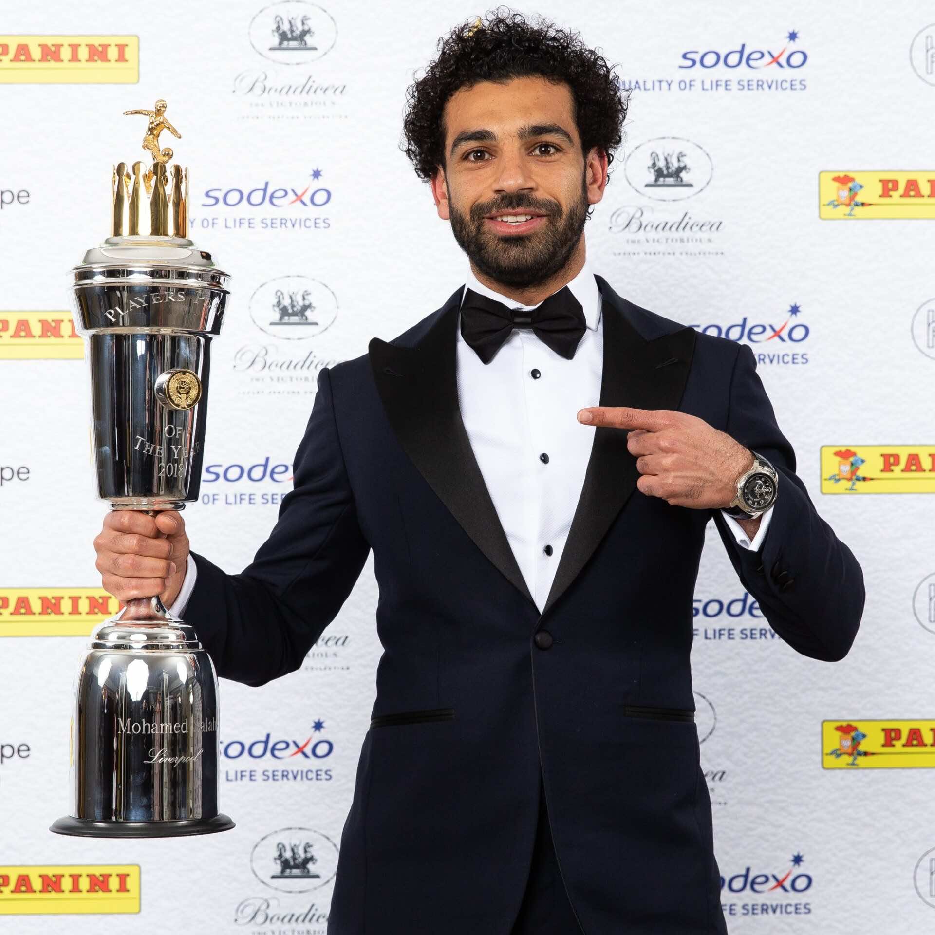 Mohamed Salah wins PFA award