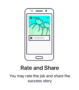 Dawar App rate and share